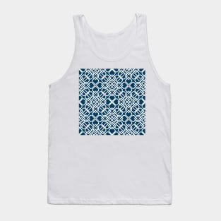 Arabic White Ornament 1 Tank Top